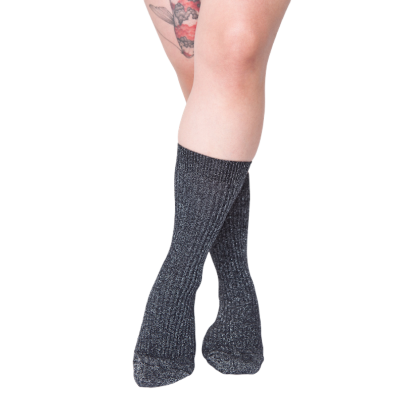 Tenaya Chaussettes Non Comprimantes En Lurex Pour Jambes Sensibles