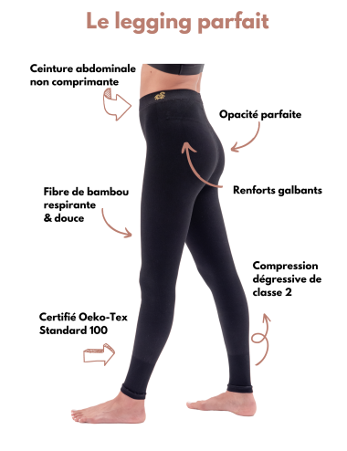 Legging de contention...