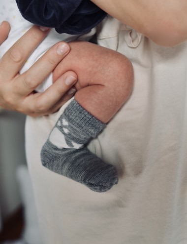 Les chaussettes bébé...