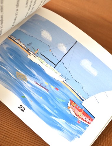 Book in french "Little Boat...