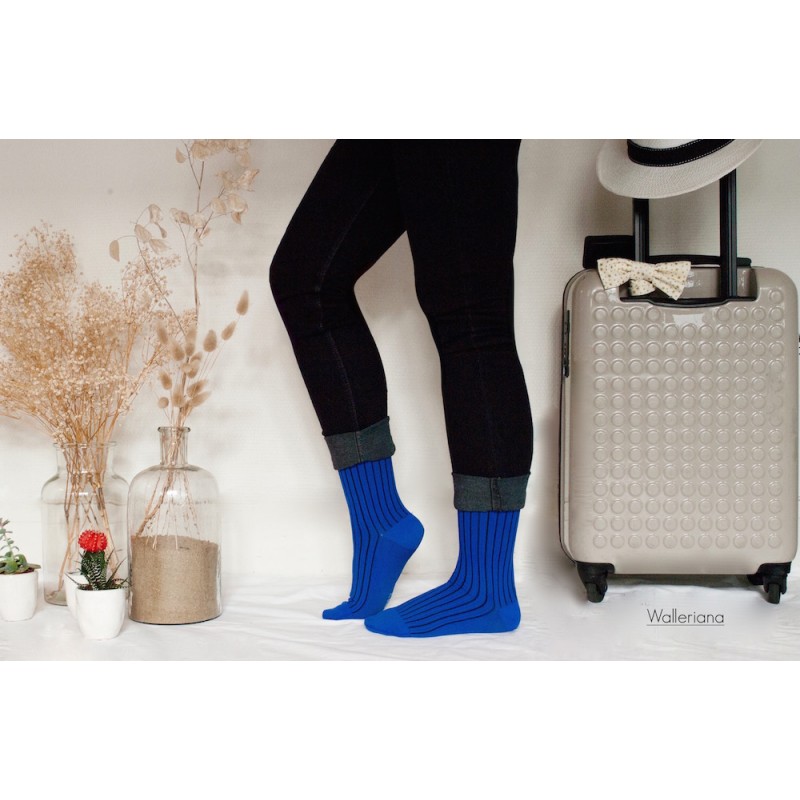 Chaussettes de contention unisexes pour les longs trajets en avion