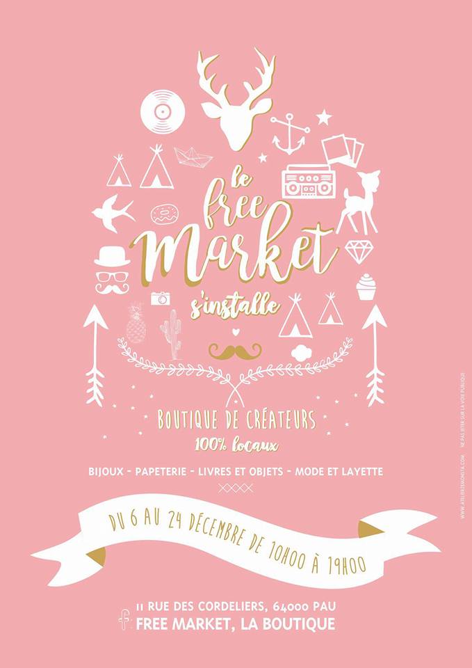 Walleriana s'installe au Free Market Pau