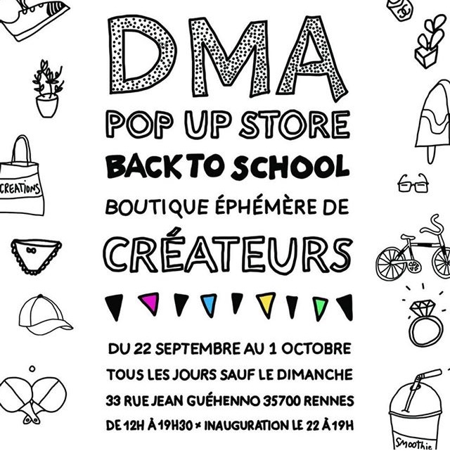 DMA boutique éphémère Rennes