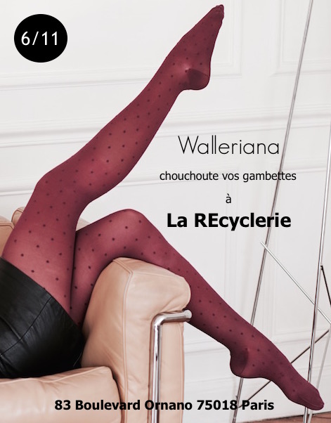 Walleriana à la Recyclerie le 6 novembre