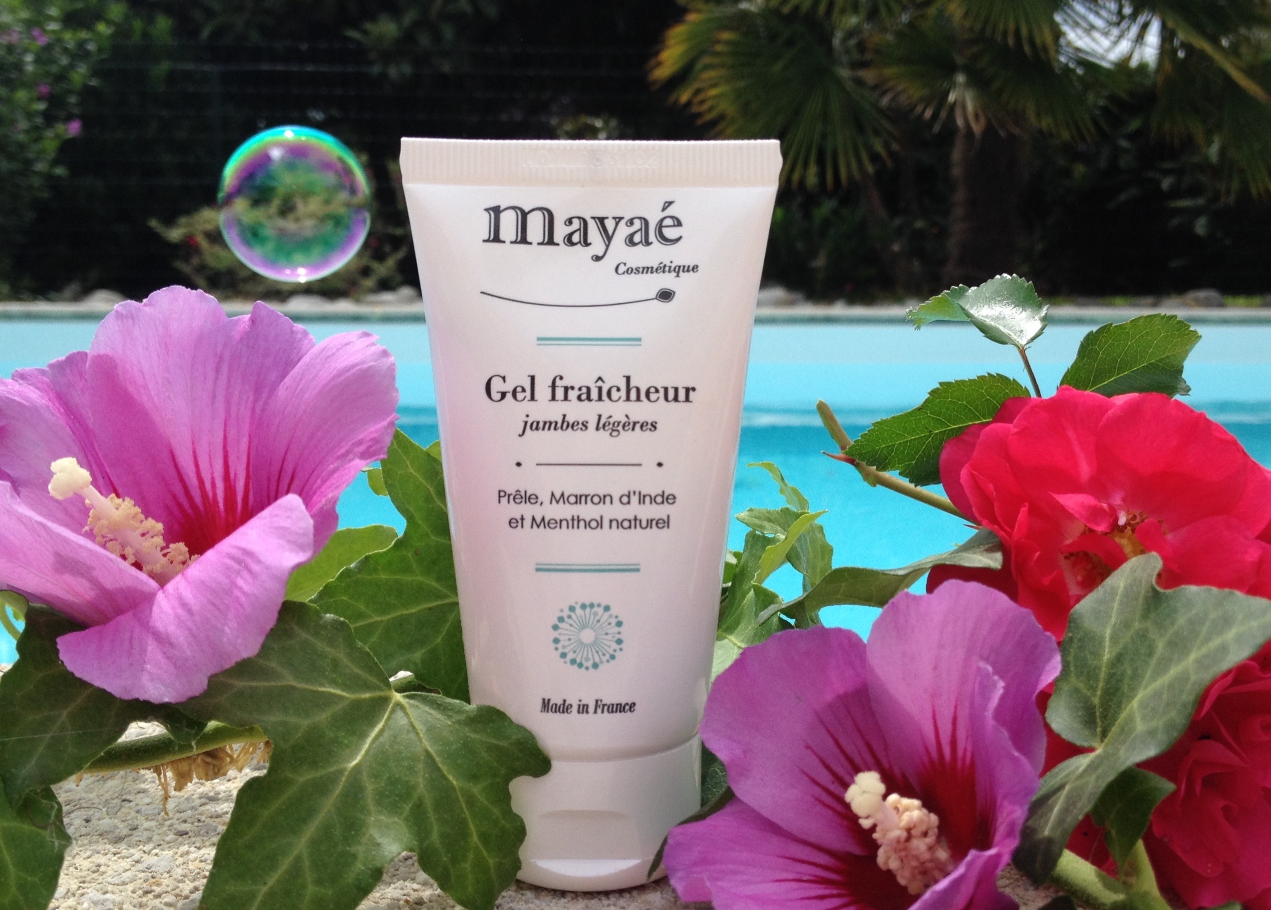 gel fraîcheur jambes légères Mayaé