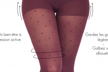 collants de contention jolis pour l'été, collants galbants anti-cellulite